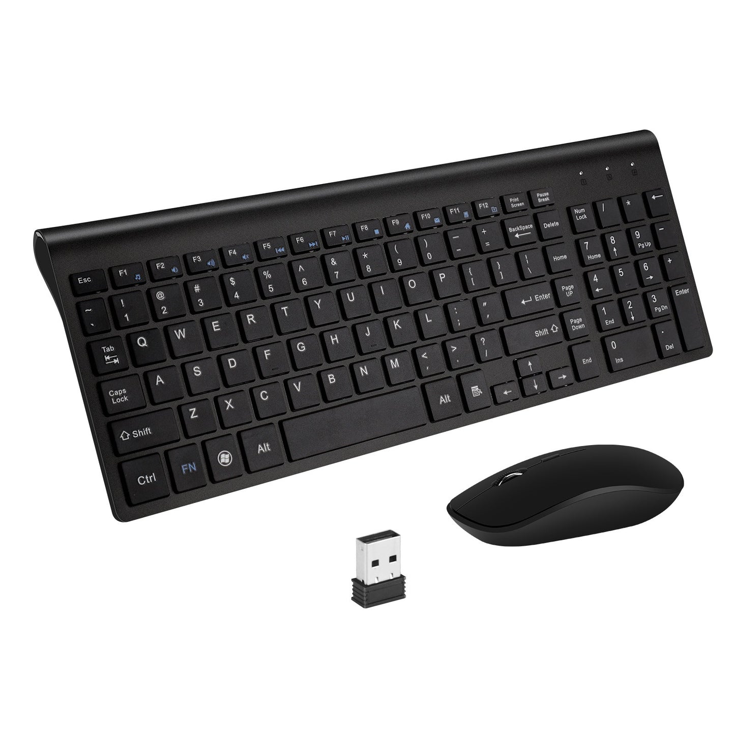 Kit de Teclado y Ratón Inalámbrico 2.4G Mini