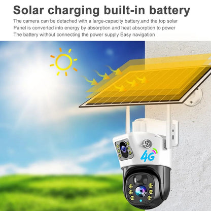 Cámara Solar V380 Pro 4G