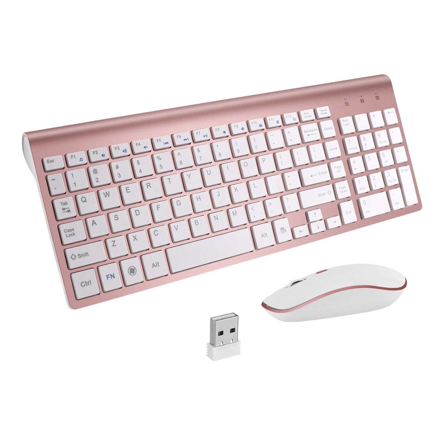Kit de Teclado y Ratón Inalámbrico 2.4G Mini