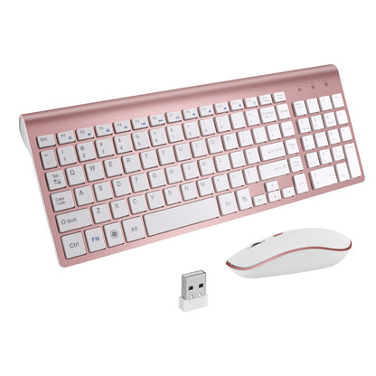 Kit de Teclado y Ratón Inalámbrico 2.4G Mini