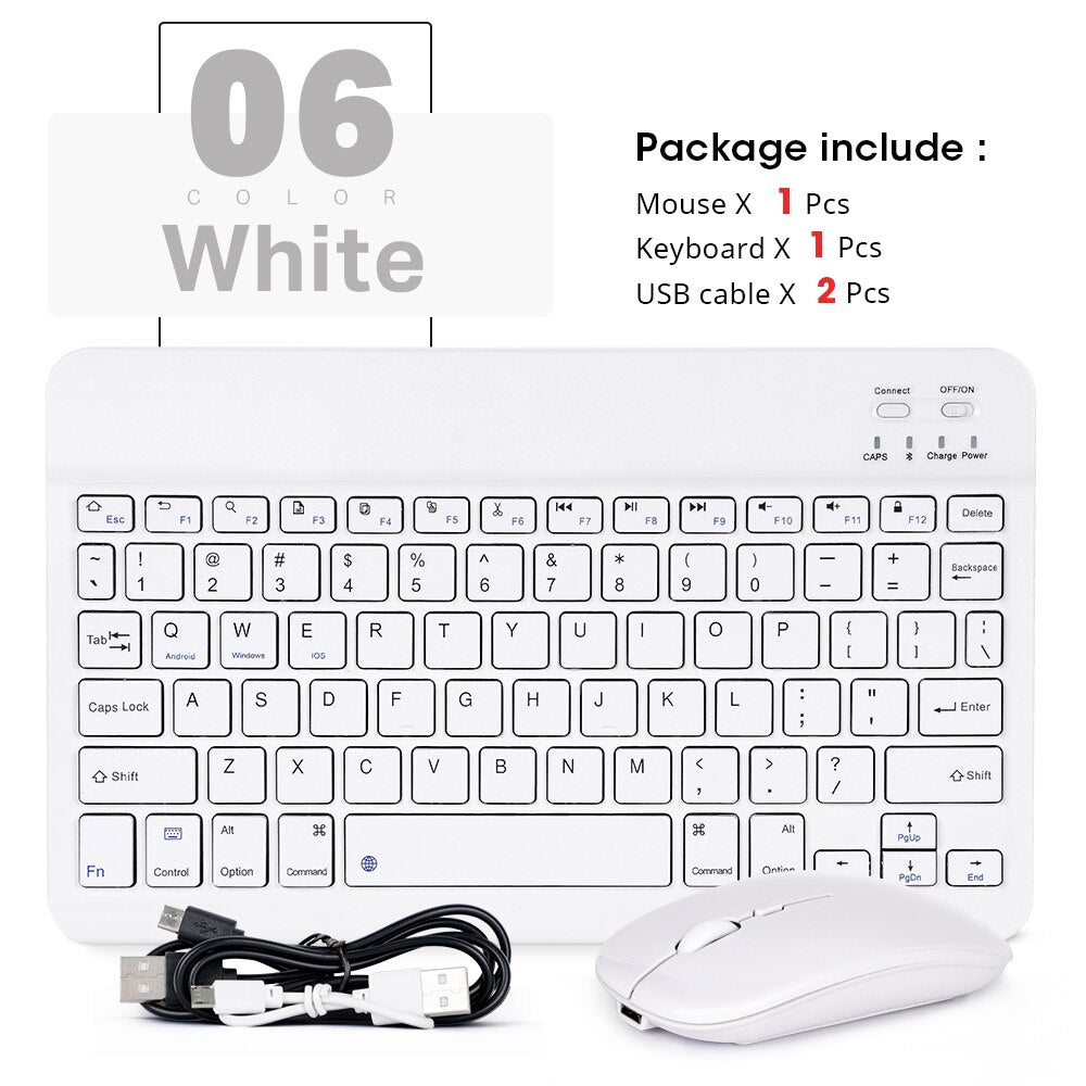 Mini Teclado Bluetooth para Tablet y Móvil