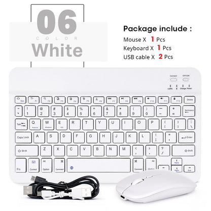 Mini Teclado Bluetooth para Tablet y Móvil