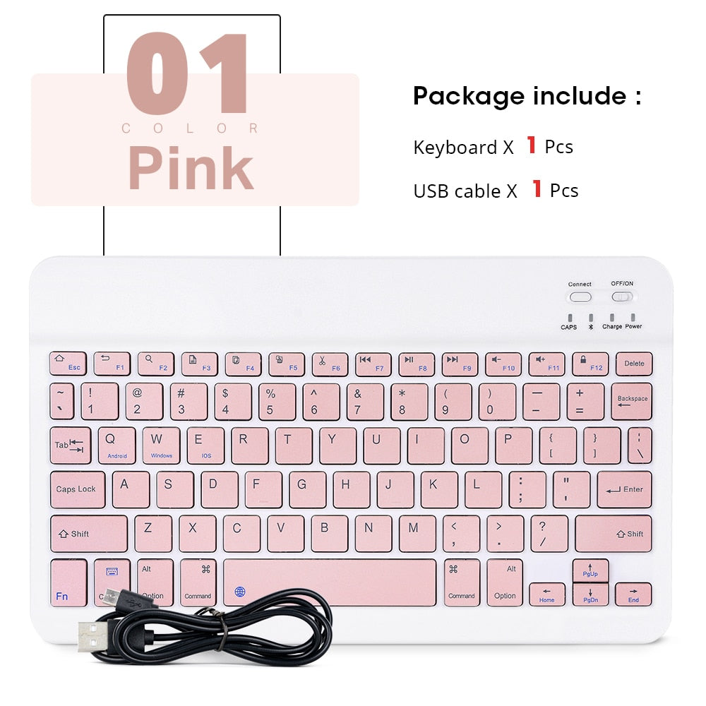 Mini Teclado Bluetooth para Tablet y Móvil