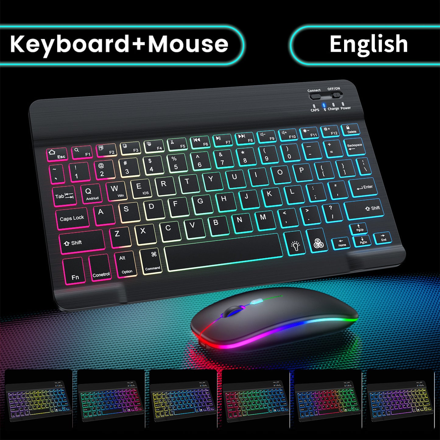 Kit de Teclado y Ratón Inalámbrico 2.4G