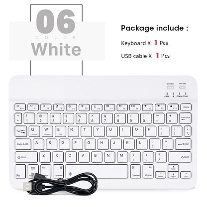 Mini Teclado Bluetooth para Tablet y Móvil