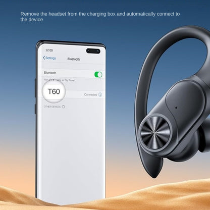 Auriculares conectándose automáticamente al smartphone