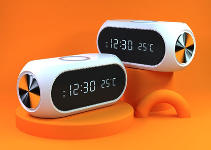 Reloj Despertador con Cargador Inalámbrico 15W