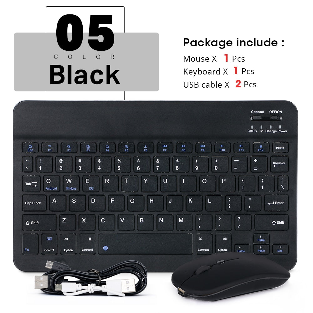 Mini Teclado Bluetooth para Tablet y Móvil