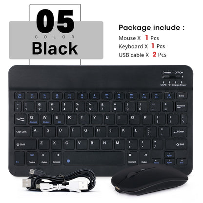 Mini Teclado Bluetooth para Tablet y Móvil