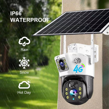 Cámara Solar V380 Pro 4G
