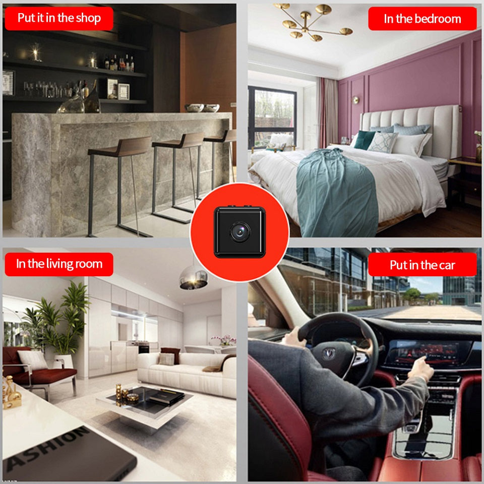 Cámara HD X6 de Seguridad WiFi