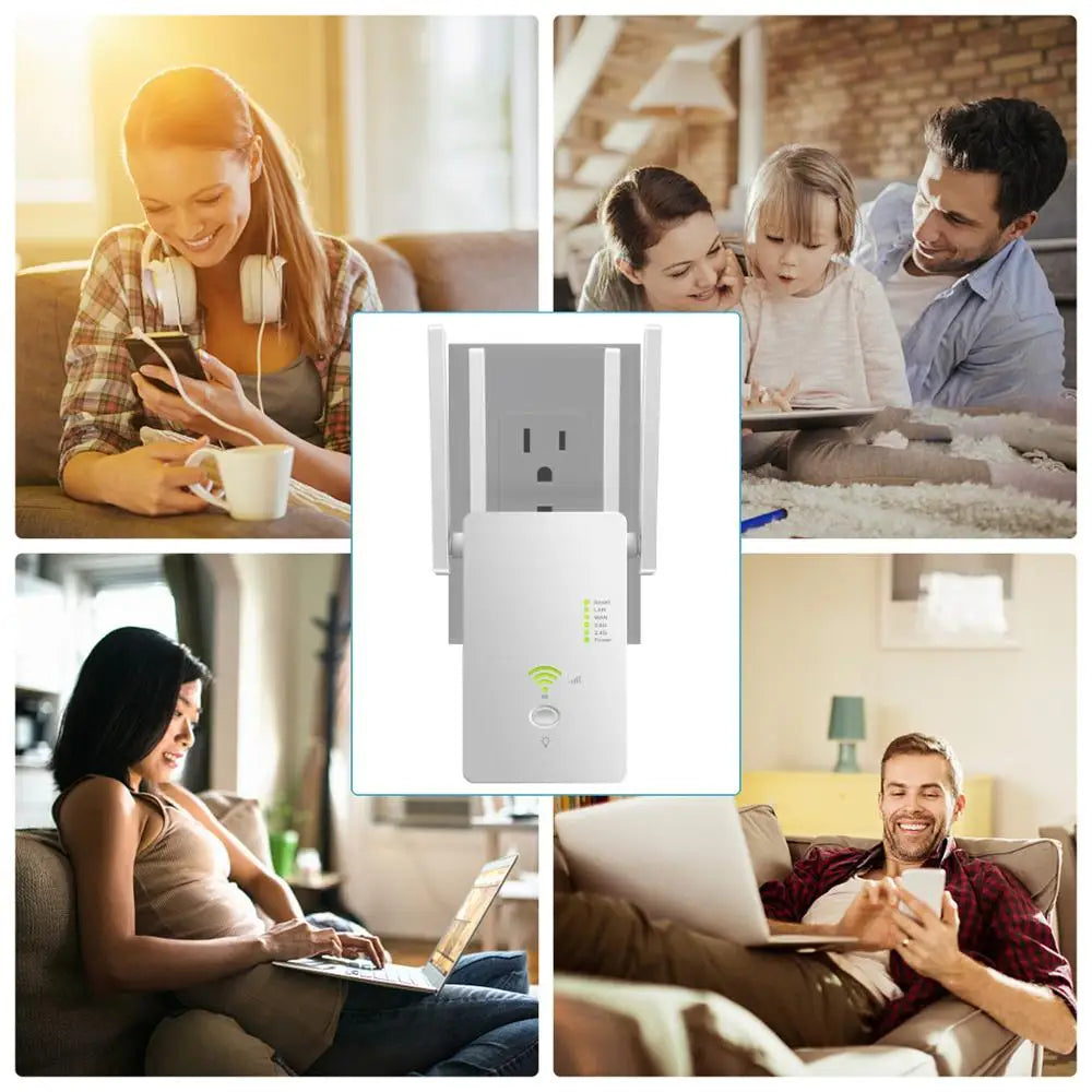 Repetidor WiFi Doble Banda 1200Mbps